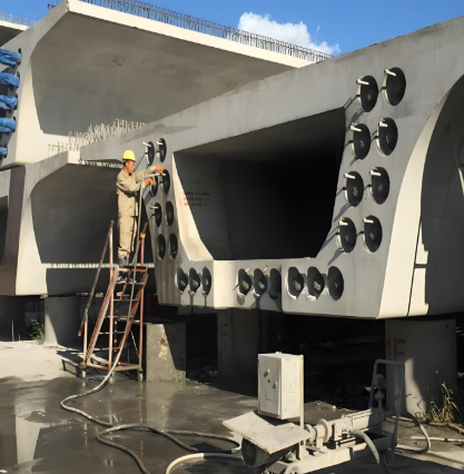 洞口压浆料施工流程及注意事项